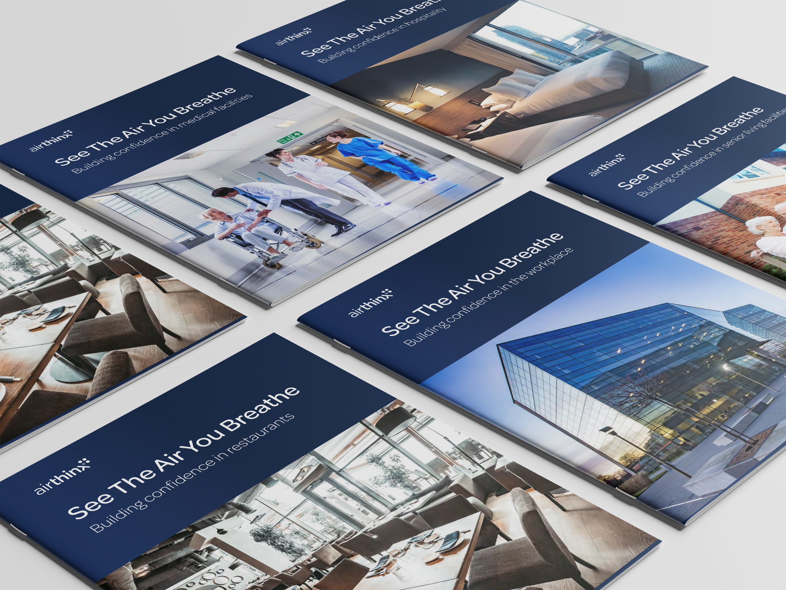 Airthinx Marketing Booklet Covers