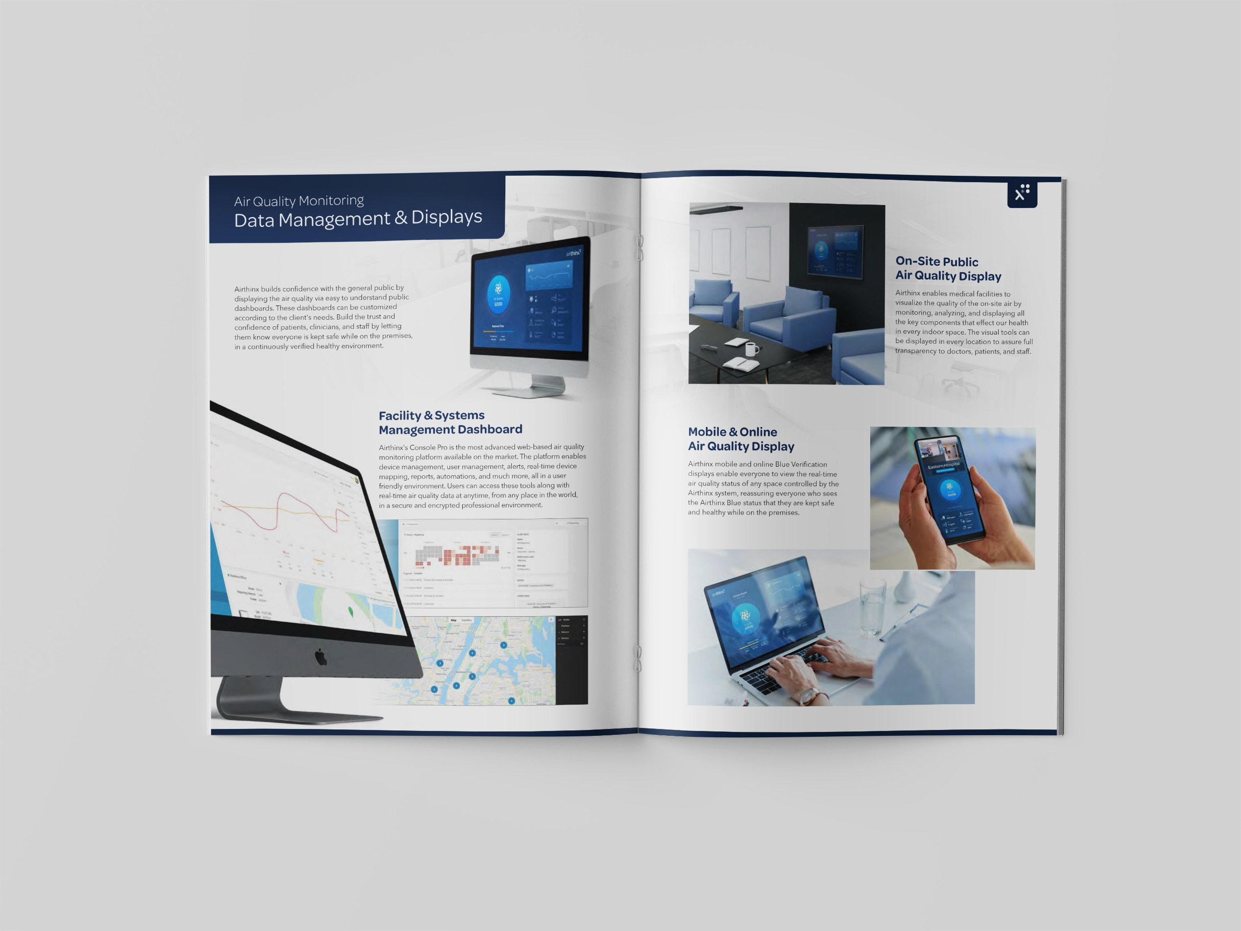 Airthinx Marketing Booklet Spread