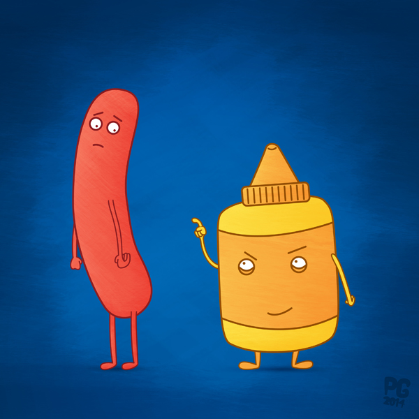 Hotdog and Mustard