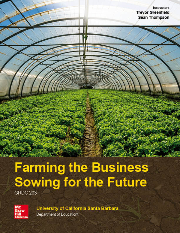 McGraw-Hill Farming Template Cover